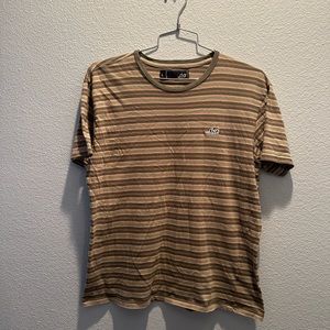 Lost Surfboards Striped Tee Men’s Size Large